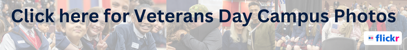 Click here for Veterans Day Campus Photos