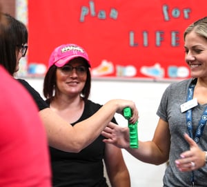 APA Teachers learning defensive techniques