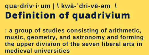 Quadrivium Definition