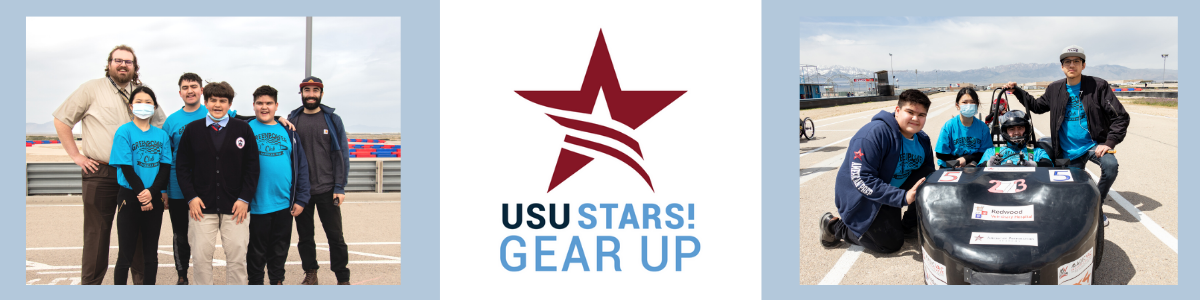 USU Stars! GEARUP Long Banner