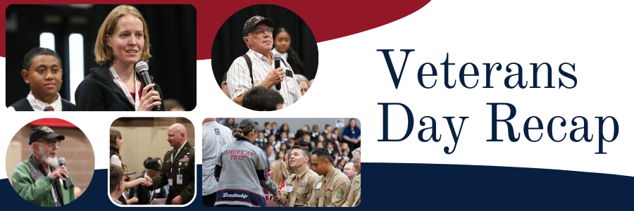 Veterans Day Recap Banner