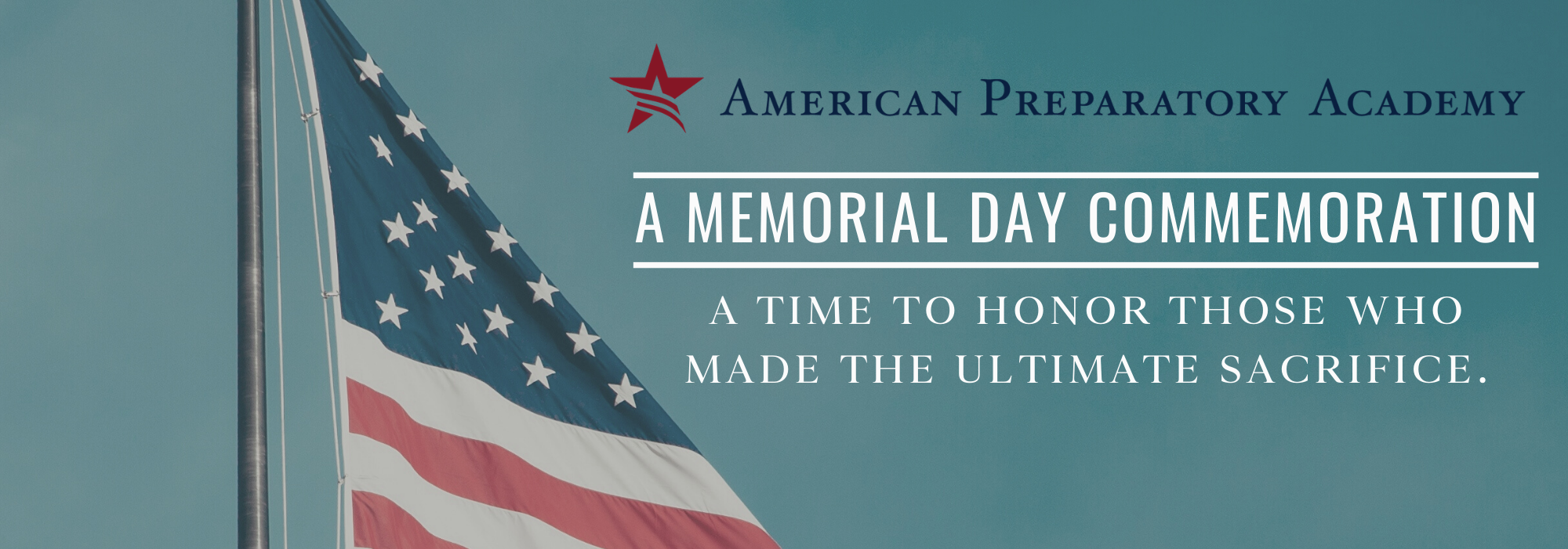 Web Banner Memorial Day - No Link